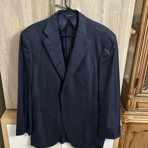 Canali Navy blue jacket. KEI collection made in Italy.
